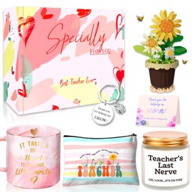 Teacher Appreciation Gifts, Teacher Gift s for Women Thank You Gift Basket Back to School End of Year Graduation Gifts Unique Christmas Gift Idea for Teachers