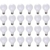 Simply Conserve 6 Watt LED Globe Light Bulbs, 24-Pack Bulk,