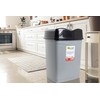 VR7 – 15 Liter Rubbish Bin, High-Grade Plastic Swing Bin