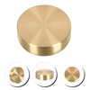 Housoutil Brass Paperweight Brass Round Block Metal Paperweight Calligraphy Painting