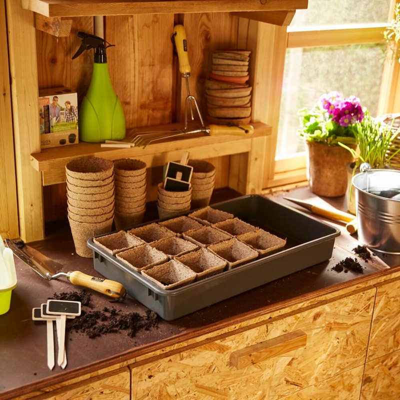 Siena Garden Dibber and Propagation Tray 56 x 32 x