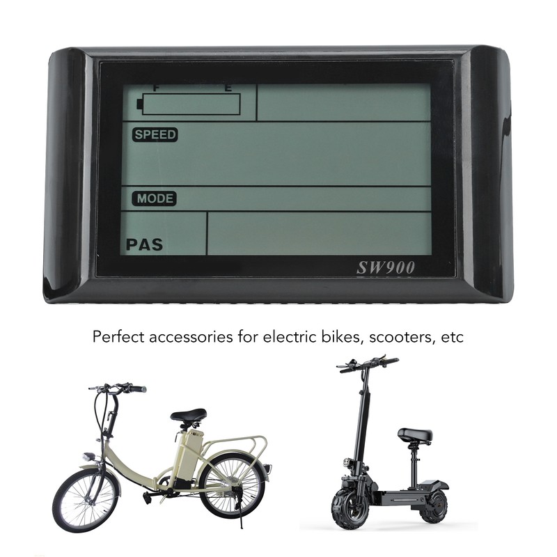Electric Bike SW900 LCD Display 24V 36V 48V 60V Waterproof
