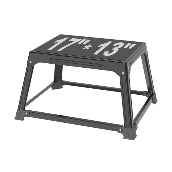 Venbytech for GanFindX Metal Plyometric Jumping Box 12 Inch with