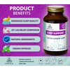 PURICA Vegan Sleep Support Supplement - 60 Capsules with Organic