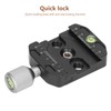Universal Quick Release Plate Tripod Ball Head Quick Release Clamp