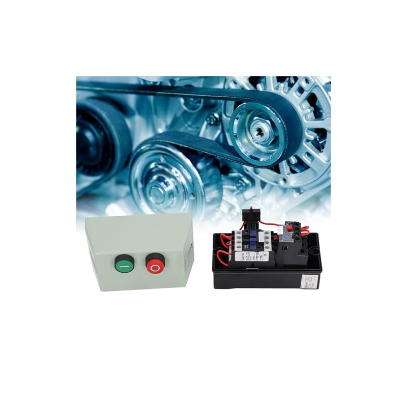 Magnetic Flame Retardant Starter Switch Box for Single Phase 220V