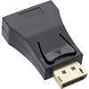 InLine® DisplayPort Converter, DisplayPort Male to VGA Female, FullHD/60Hz, Black/Gold