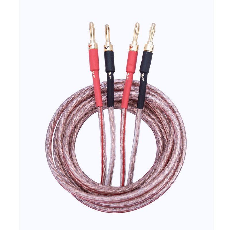 UCINNOVATE Banana Plug Coated 13 AWG Gold Plated Speaker Cable
