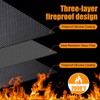 Thmins 100x51 Inches Extra Large Under Grill Mat for Outdoor