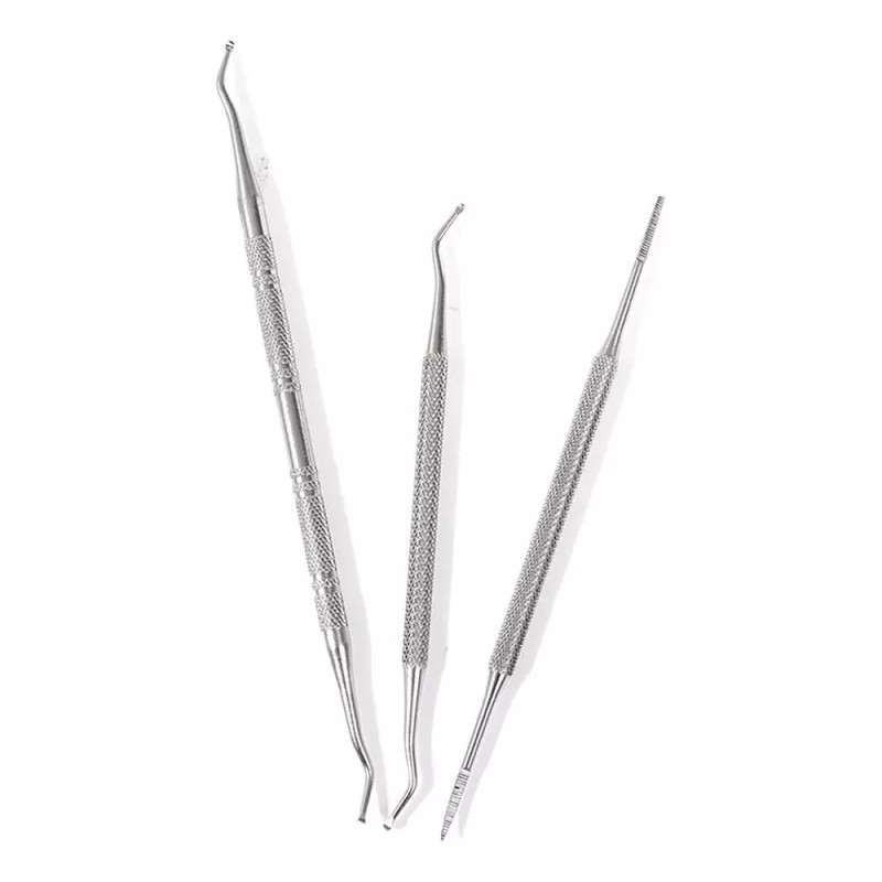 Mexhomeopathy 3 Limas Para Uñas Enterradas Pedicura Manicura Corrector