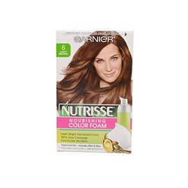 2 Pack- Garnier Nutrisse Nourishing Color Foam #6 Light Brown