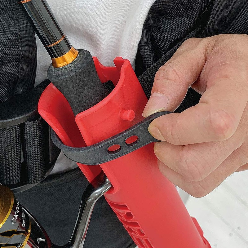 DRESS Rod Holder, Light, Red