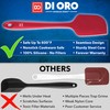 DI ORO - Large Silicone Spatula - 600ºF Heat-Resistant Spatula