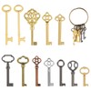 12PCS Hollow Barrel Skeleton Key, Universal Skeleton Key, Generic Skeleton