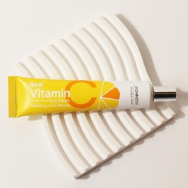 (5ea) Foodaholic Real Vitamin C Eye Cream 40ml / Moisture, Elasticity, and Wrinkle Improvement for the Eye Area / (5개)푸드어홀릭 리얼 비타민C 아이크림 40ml 눈가 수분 탄력케어 주름개선
