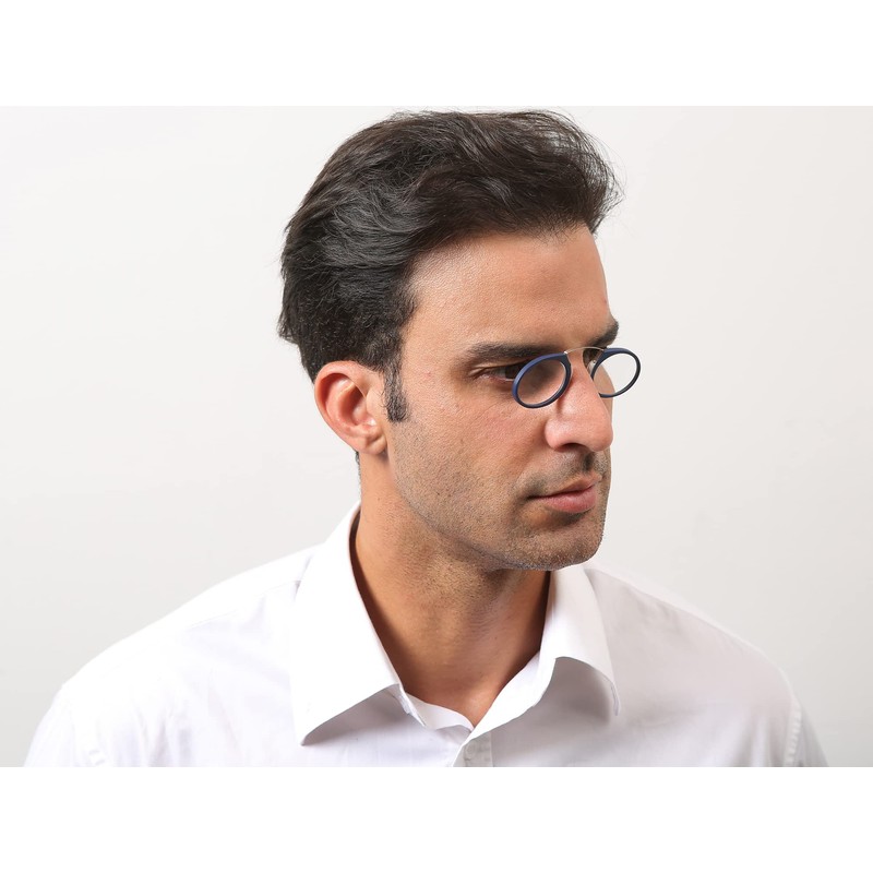 REAVEE Ultra Thin Armless Reading Glasses for Men Women, No