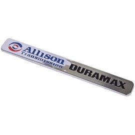 2x Autotuning Transmisión Allison Duramax Emblema 2500hd para Gm Cromo