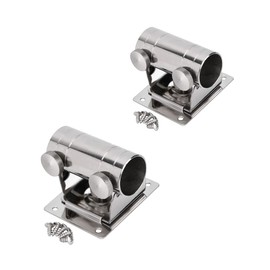 TK.Felly Rod Holder, Set of 2, Ship Rod Stand, Parasol Stand, Cooler Box Mount, Stainless Steel Fixture