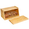 Totally Bamboo Bread Box for Kitchen Countertop – Bamboo Wood