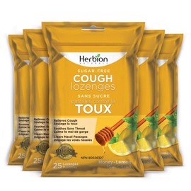 Herbion Honey Lemon Sugar Free Cough Loz 5x25lz
