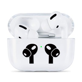 AKABEILA protective case compatible with Airpods [front LED visible and wireless charging]