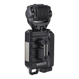 Tajima Grati-Lite Work Light - Rechargeable Detachable LED Light with 500 Lumen Flood Beam and Belt Holder - LE-SF501D-SP