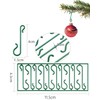UKDeals Direct® 100 Bauble Christmas Tree Hooks Green Ornament Hooks
