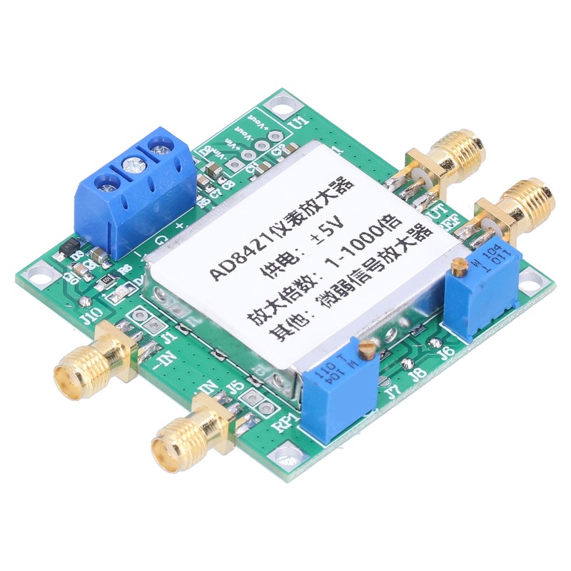 Amplifier Module AD8421 2.3mA 500pA Low Noise Distortion Signal Instrument