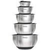 Viking Mixing Bowls Set, 10 Piece Stainless Steel Kitchen Cookware,
