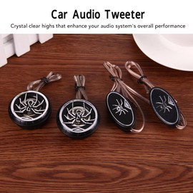 Raguso Car Speaker Crystal Clear Car Stereo Tweeter Ultra Loud Great Vehicle Sound High Performance Component Tweeter System