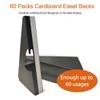 CoroRio 9 Inch Self Stick Cardboard Easel Backs, Picture Frame