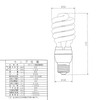 Toshiba Lighting & Tec CFL Neo-Ball Z 3 Wavelength Bulb