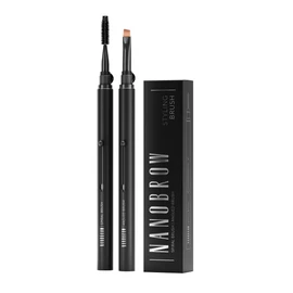 Eyebrow Brush & Brush Set Nanobrow Styling Brush - Eyebrow Makeup, Oblique Brush, Brush for Shaping and Brushing Eyebrows