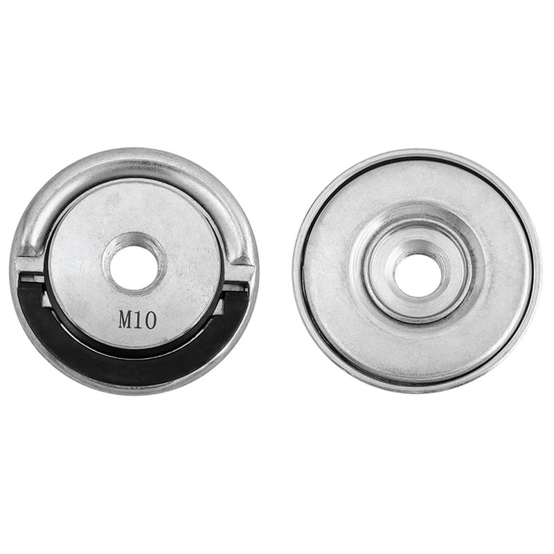 Yakamoz 2PCS M10 Thread Angle Grinder Lock Nuts, Quick Release