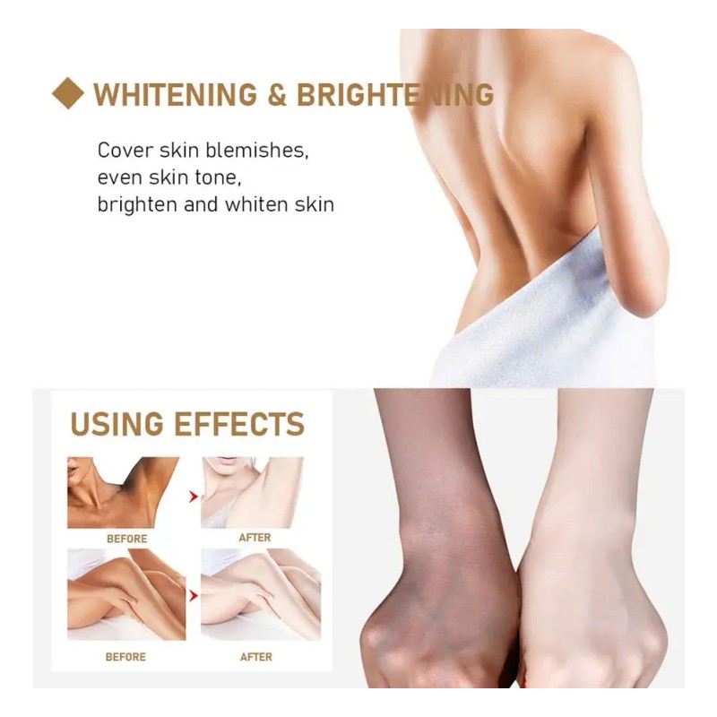 2do Kit De 2 Cremas Blanqueadoras Para Cuerpo Y Zonas