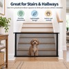 Dog Mesh Barrier Gate for Stairs & Doorways – Foldable