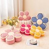 Kcvvcr Flower Pillow, Soft Flower Shaped Floor Cushion, Decorative Throw