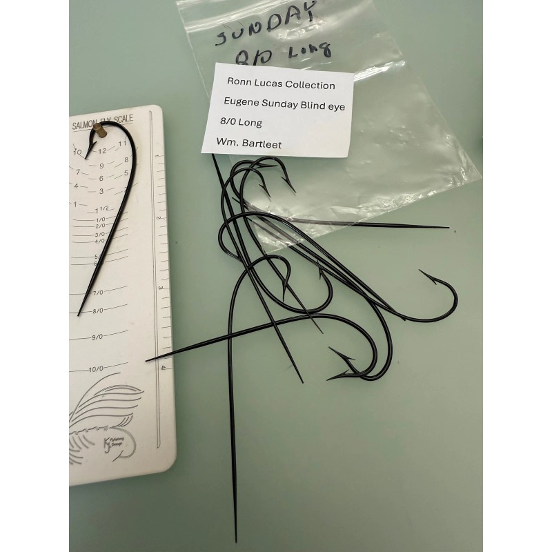 Undisclosed Eugene Sunday Wm Bartleet Blind Eye Salmon Hooks