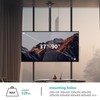 WALI Ceiling TV Mount for 37-90 inch, Hanging Adjustable Ceiling