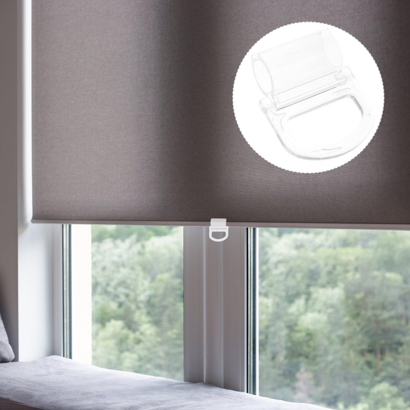 DOITOOL 10pcs Roller Roller Blind Handle Plastic Curtain Window Blinds