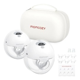 Momcozy M5 Extractor De Leche Portátil Eléctrico Gris 2 Uds, Sacaleches Portátil Sin Manos