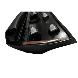 Rear Left Door Lower Molding/Door Garnish for 12-16 Honda CR-V Replaces OEM 75333-T0A-A01, 75108