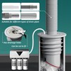COLDDD Washing Machine Drain Hose Seal, Anti-Odor Floor Drain Plug