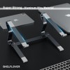 SHELFLOVER Laptop Stand Aluminum Alloy Material, Detachable PC Stand Notebook