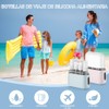 Juego de 8 Botellas de Viaje de Silicona, 4en1 Botella