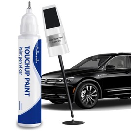 Deep Black Pearl(LC9X/2T) Touch Up Paint for Volkswagen-Exact Match–Chips and Nicks Car Paint Scratch Repair Kit Automotive Paint Pen for Atlas/Beetle/CC/EOS/Golf/GTI/Jetta/Passat/Tiguan