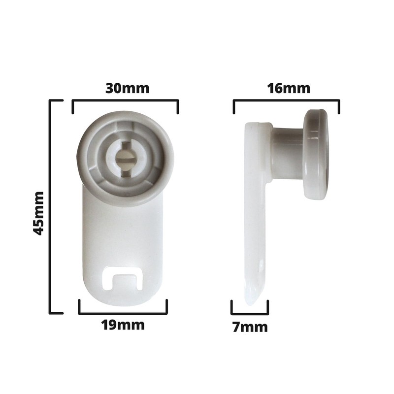 Reliapart Basket Wheel and Holder for Miele G4 Type Dishwashers