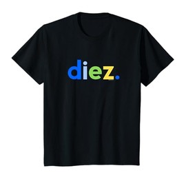 Kids 10th Birthday Shirt Boy 10 Diez Anos | Ten Spanish Gift Tee T-Shirt