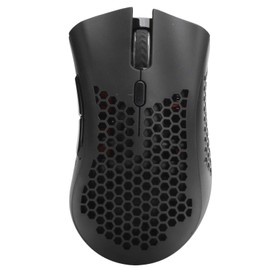 01 RGB Mouse, Gamer Mouse BM600 Ajuste de iluminación RGB con Receptor para computadoras portátiles(Black)                                            