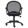 Boss Office Products Mesh Task Chair with Adjustable Arms in